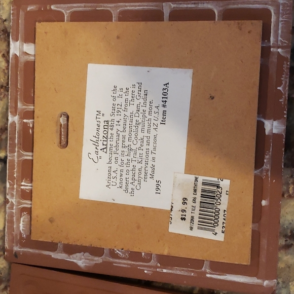 Set of 3 ceramic tiles by Earthtone Arizona - Picture 3 of 5